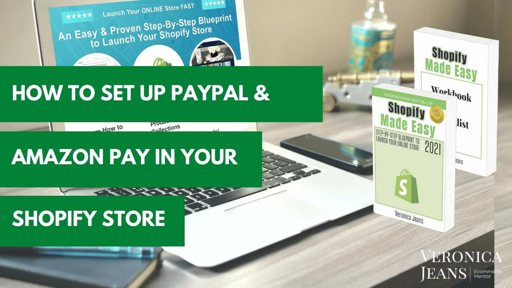2. How To Set Up PayPal Express & Amazon Pay In Your Shopify Store #4 | Veronica Jeans