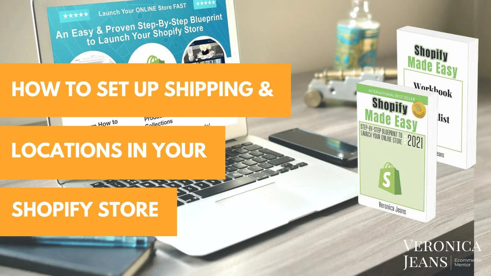How To Set Up Your Shipping & Distribution Locations In Your Shopify Store #5 | Veronica Jeans