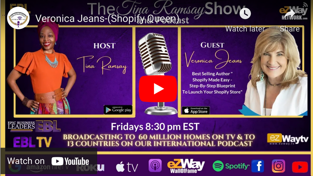 Veronica Jeans & Tina Ramsey Interview on EZWay TV | Veronica Jeans