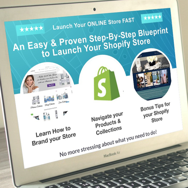 Step-By-Step Blueprint to Launch Your Shopify Store Course With Videos* Veronica Jeans, Shopify Partner